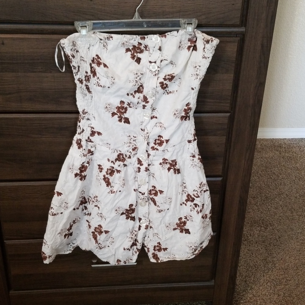 Guess strapless dress